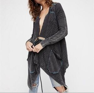 Free People All Washed Out Cardigan Sz Large G